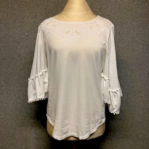 Lauren Ralph Lauren White Blouse